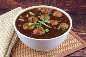 Mushroom Garlic Manchurian Gravy 
