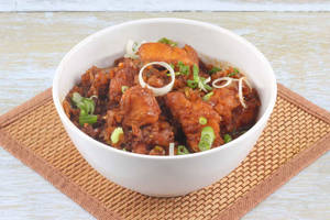 Mushroom Garlic Manchurian Dry