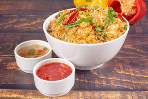 Mixed Triple Schezwan Fried Rice 
