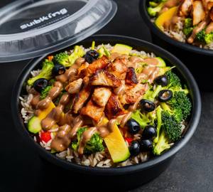 Makhani Grilled Chicken with Nutritious Brown Rice