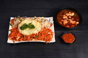 Chicken Triple Schezwan Fried Rice