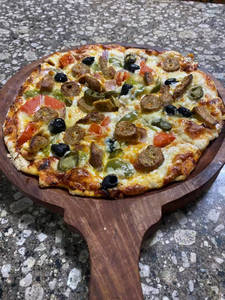 Chicken Brust Pizza