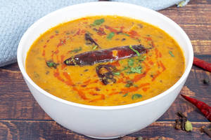 Dal Khichdi With Tadka