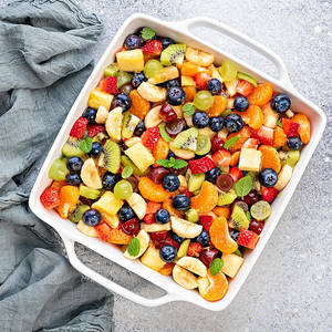 Fruit Salad With Nuts