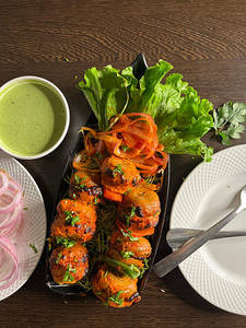 Stuffed Mushroom Tikka