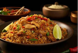 Egg Schezwan Fried Rice