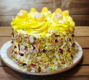 Sweets  Dry Fruits Rasmalai Cake
