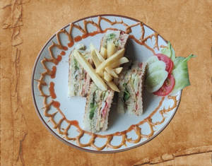 Andwich & French Fries