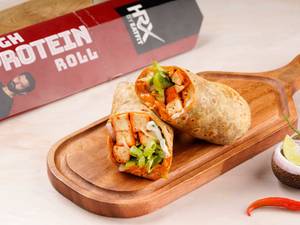 Peri Peri Paneer Kathi Roll ( Millet)