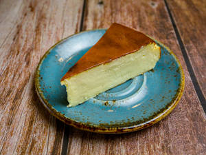 Marai's Basque Cheesecake (slice)