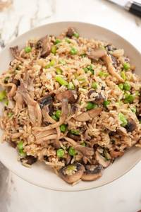 Mushroom Fried Rice