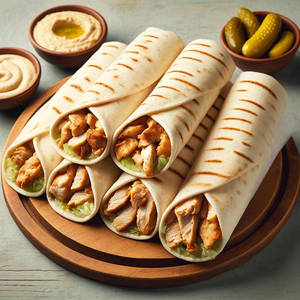 Spicy Mini Chicken Shawarma