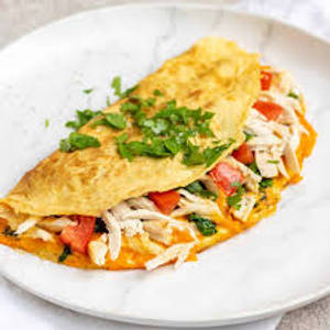 Chicken Cheese Omelette