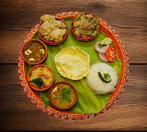 Sada-Mata Sabji Thali