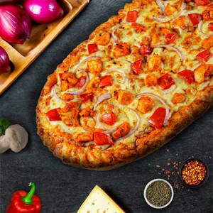 Tandoori Chicken Pizza.