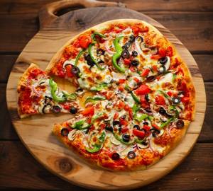 Veg Delight Pizza+sprit pet bottle 