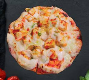 Paneer tikka pizza