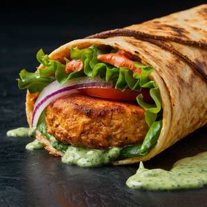 Zingy Spicy Paneer Patty Roll