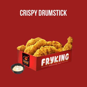Crispy Drumstick With Garlic Dip