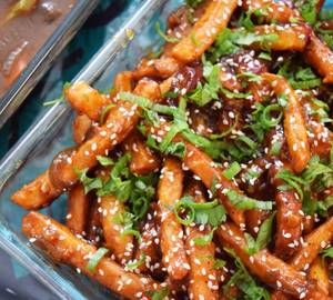 Honey Chilli Potato