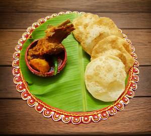 Luchi Mutton Kosa Combo