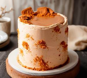 Birthday Special Lotus Biscoff Cake