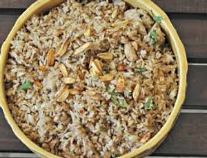 Non Veg Burnt Garlic Rice