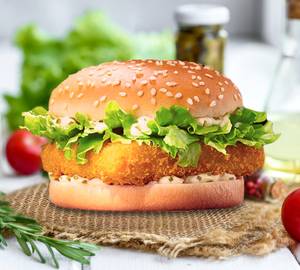 Veg blast paneer burger