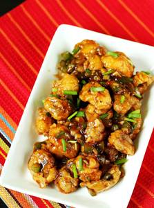 Mushroom Manchurian Masala