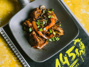 Black Pepper Prawns (5-6 Pcs)