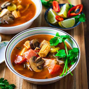 Veg Tom Yom Soup