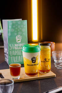 Passion Fruit Punch Milk Shake