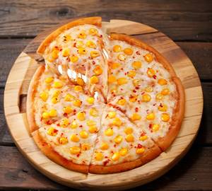 D cheese sweet corn pizza large