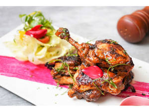 Grill Chicken In Barbeque Sauce