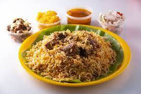 Beef biryani