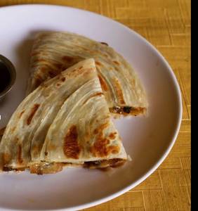 Mushroom Cheese Chapati
