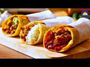 Chicken Cheese Frankie (2 Pcs)