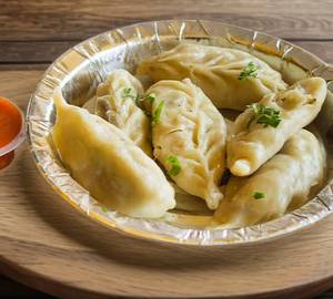 Corn Steamed Tandoori Momos (6 Pcs)