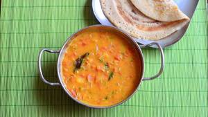Kambu Dosai with Pulikulambu