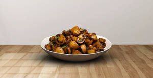 Mushroom Pepper Fry