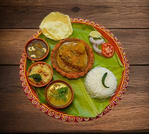Katla Kalia Fish Thali