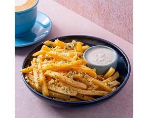 Parsley Garlic Cheese Fries