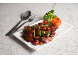 Mushroom Chilli Dry