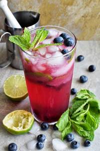 Blue Berry Mojito