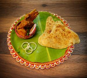 Paratha and Mutton Kosha Combo