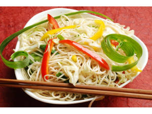 Veg Burnt Garlic Noodles
