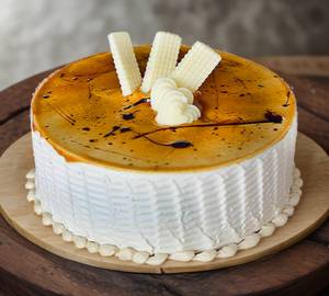 Eggless coffee cake
