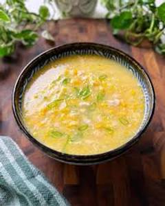 Sweet Corn With Egg Soup