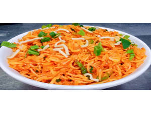 Chicken Schezwan Combination Rice & Noodles