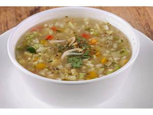 Veg Spicy Garlic Corriander Soup